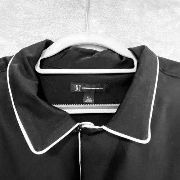 I.N.C Men's Black Long sleeve Button Down - Picture 7 of 14